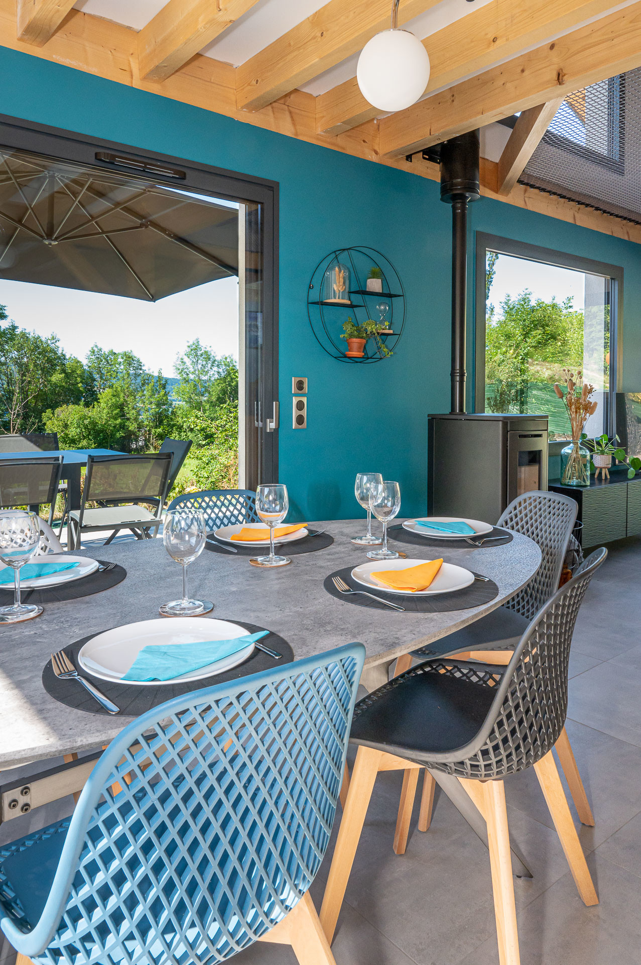 Grand chalet Luxueux, Maison, T4, avec vues exterieures