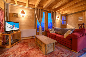 Petit chalet, avec vues extérieures